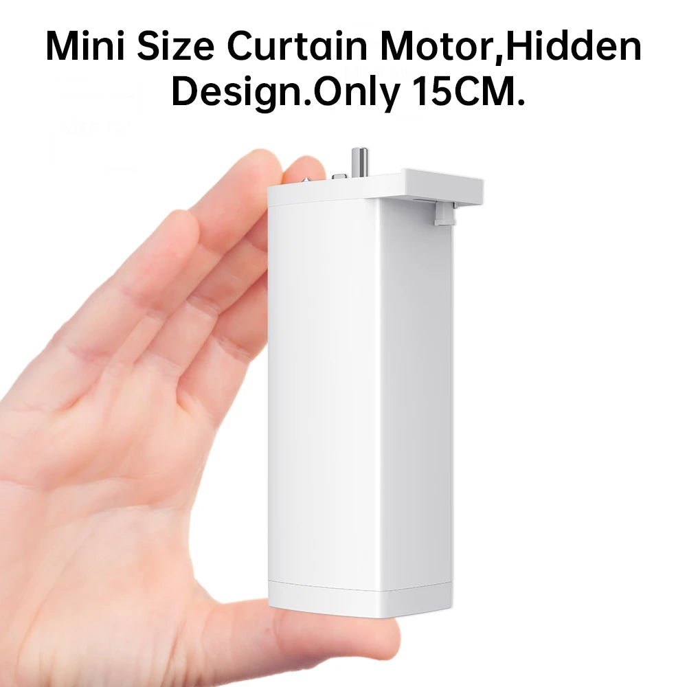 Tuya Smart 155MM Electric Curtain Motor – ZigBee/WiFi & Voice Control