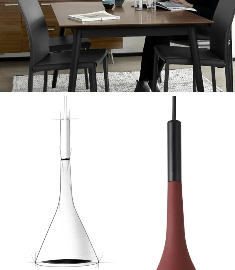 Modern LED Pendant Light E27 for Home