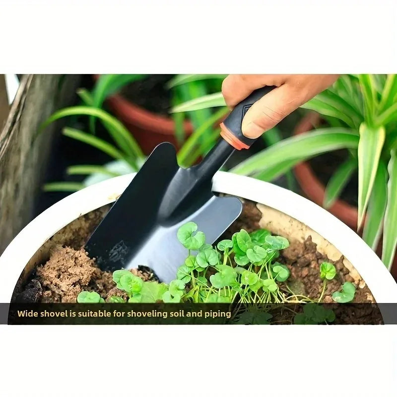 Metal Garden Trowel with Ergonomic Handle