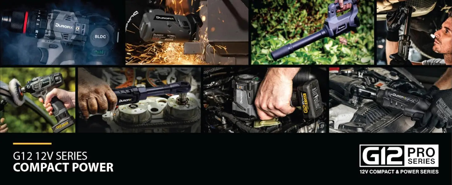 G12 1/4" Brushless Cordless Ratchet Wrench Kit – 59 Ft-Lbs