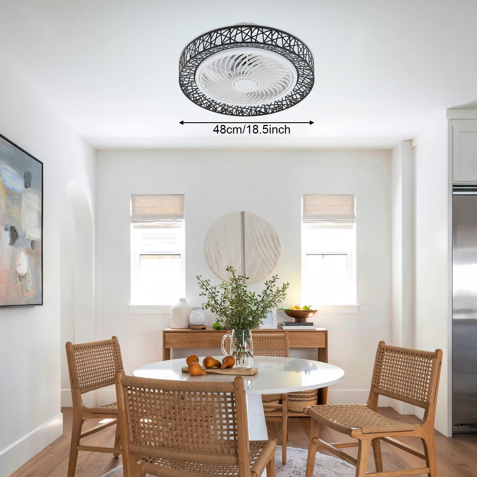 LED Ceiling Fan with Remote