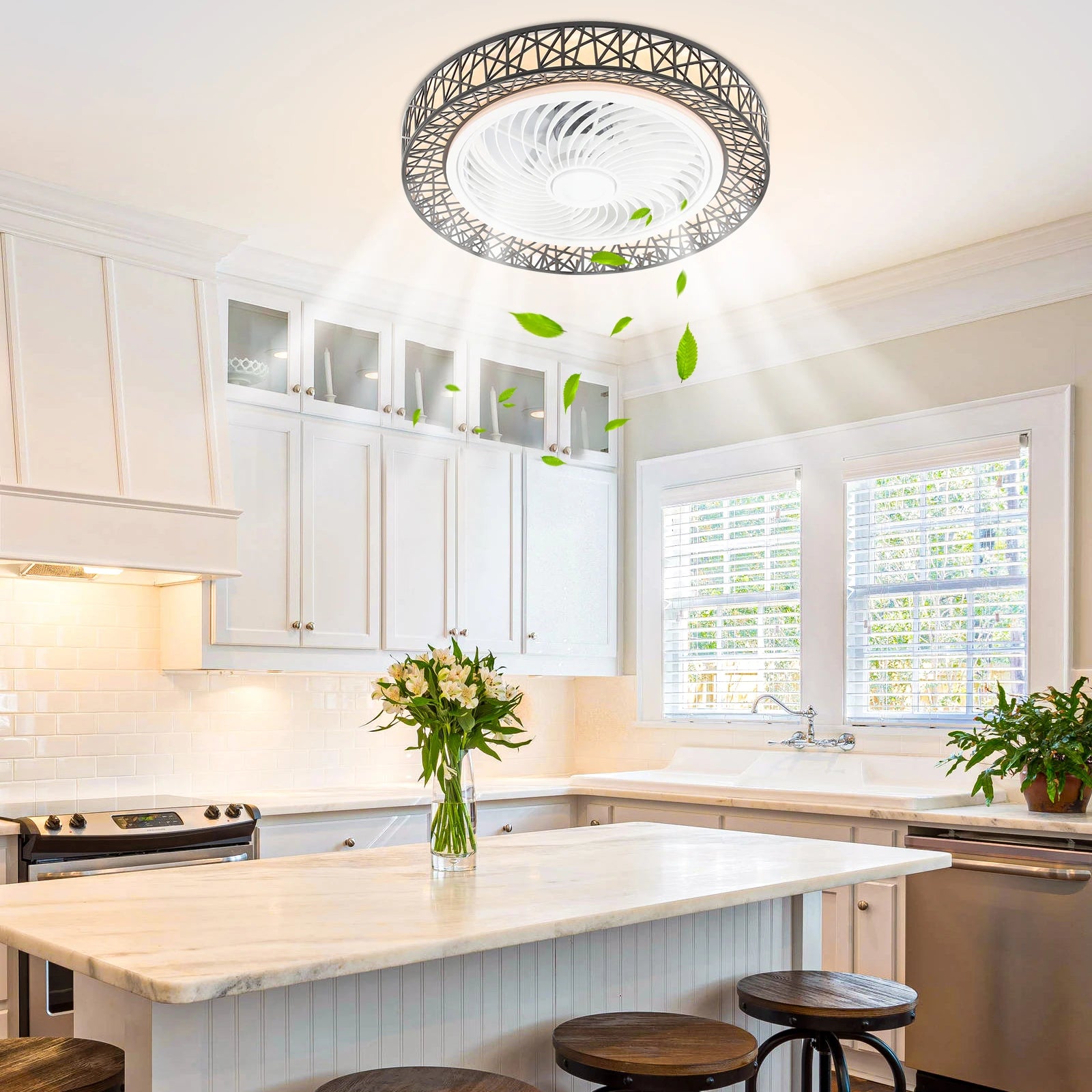 LED Ceiling Fan with Remote