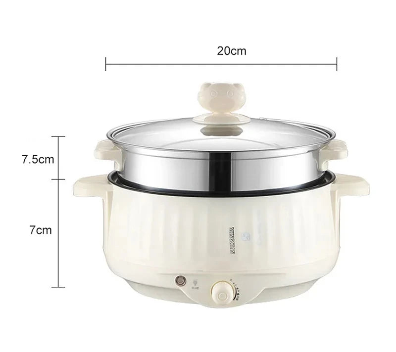 Double Layer Non-Stick Rice Cooker & Hot Pot