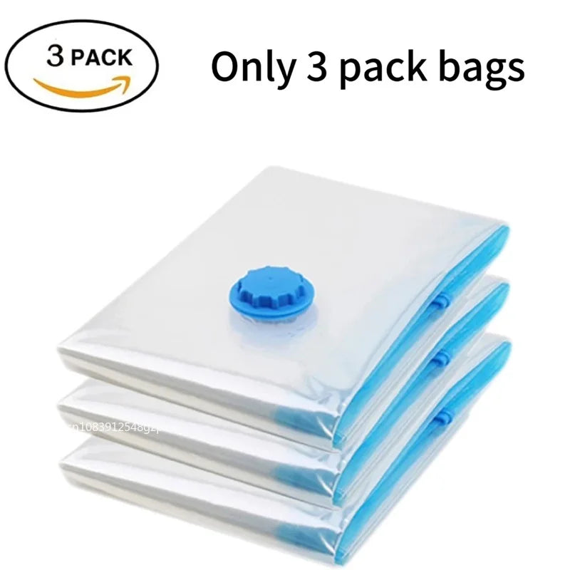 3/5PCS Vacuum Storage Bags for Clothes & Bedding