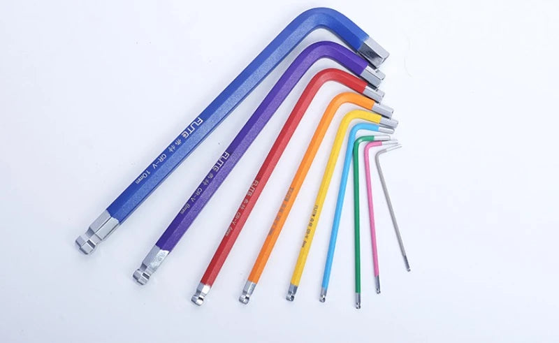9PCS Long Arm Hex Allen Key Wrench Set (1.5–10mm)