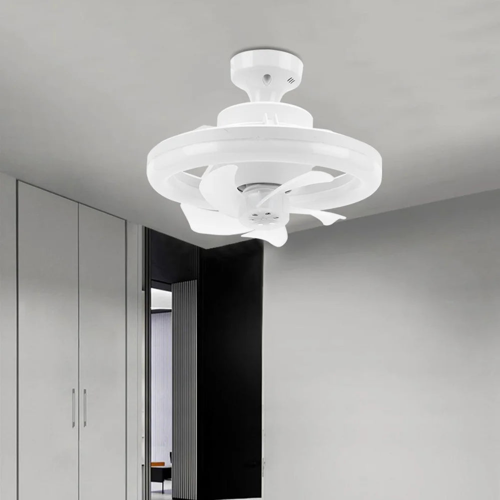 LED E27 Ceiling Fan with Light