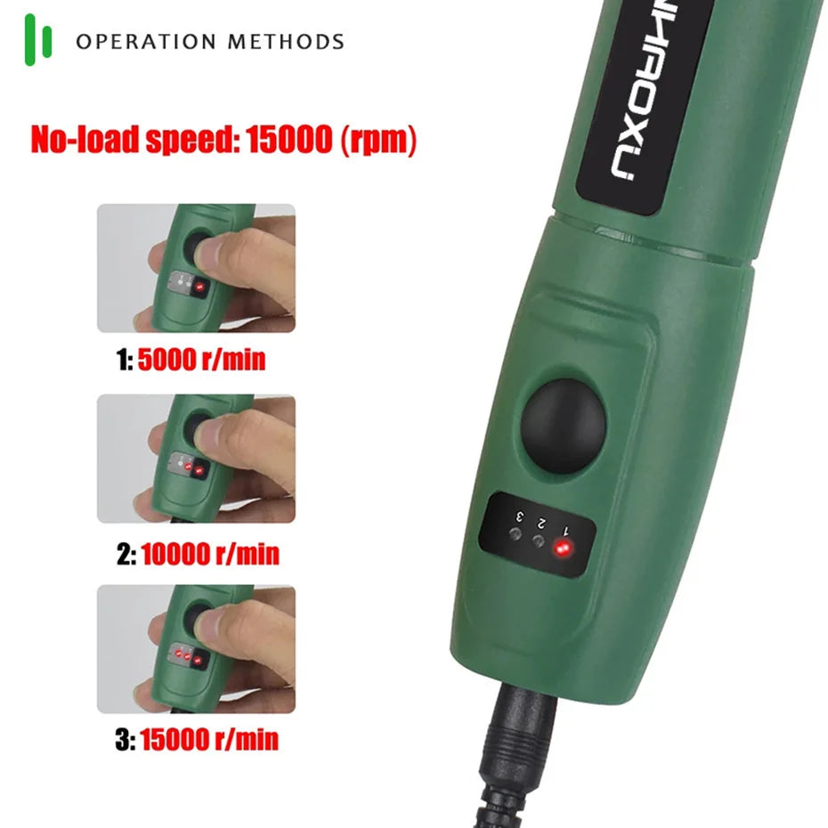 SHENHAOXU Mini Electric Engraving & Grinding Tool Set