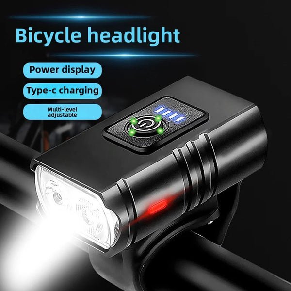 Aluminum Alloy Bicycle Headlight – High-Intensity Bike Light