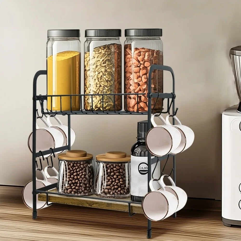 Coffee Mug Tree Holder Stand with 12 Hooks