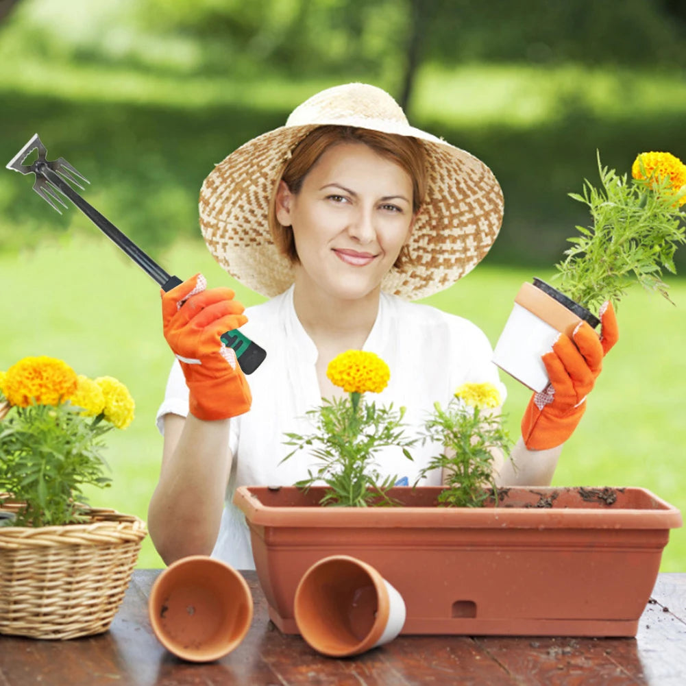 Multi-Tine Hand Weeder Tool (5/6/11 Tines)