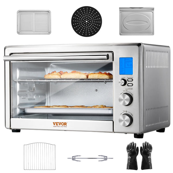 SucceBuy 10-in-1 Countertop Convection Oven 28L