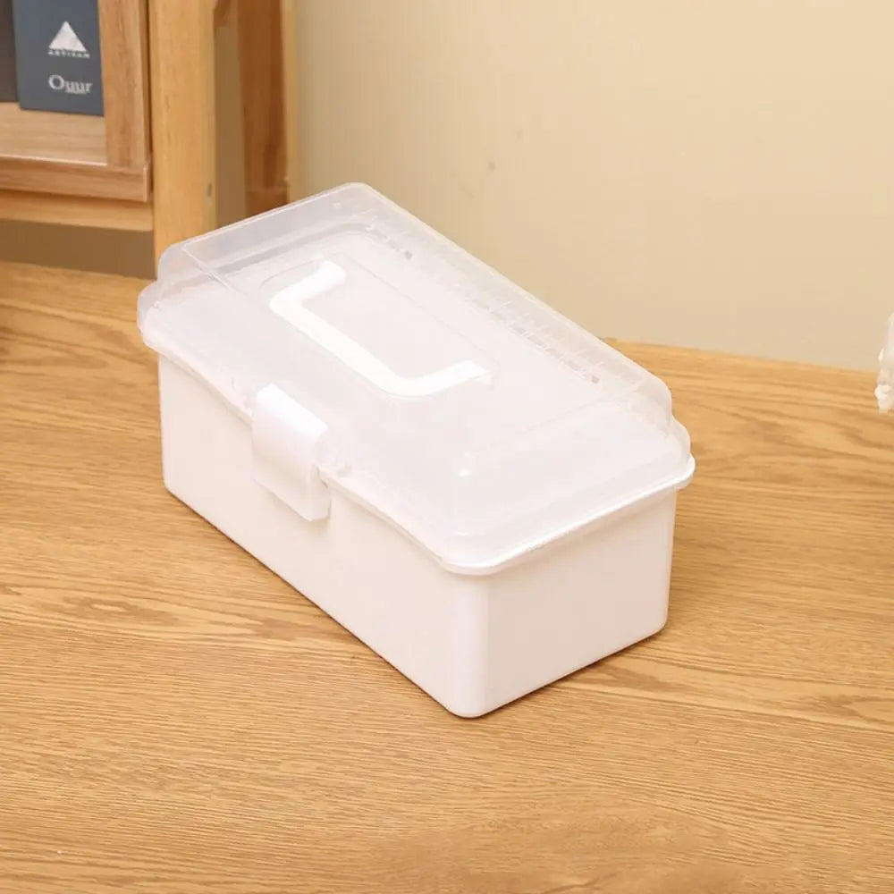 2/3-Layer Foldable Plastic Makeup & Jewelry Organizer