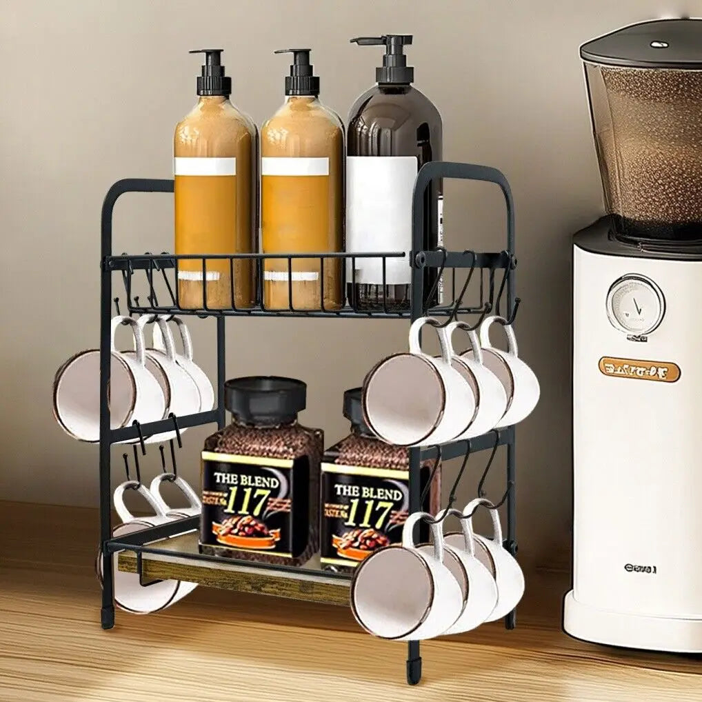 Coffee Mug Tree Holder Stand with 12 Hooks