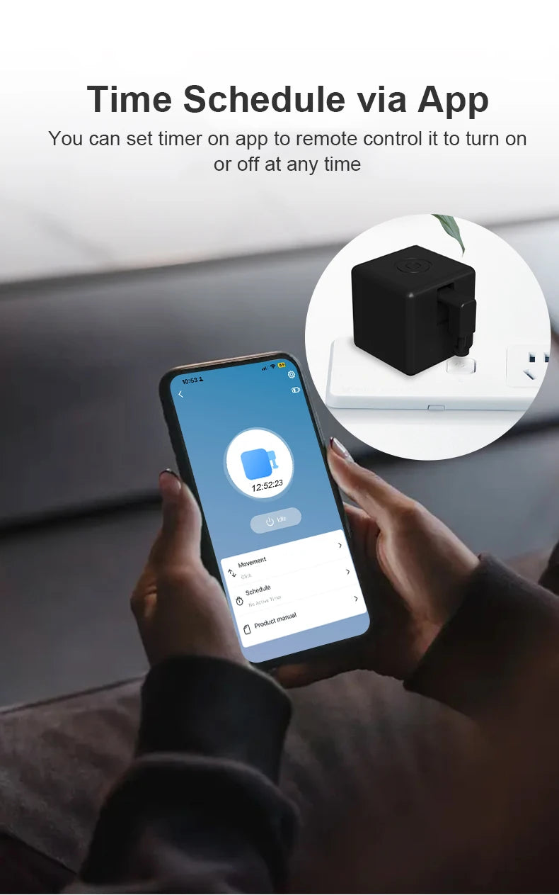 Tuya ZigBee Smart Fingerbot – Button Pusher Robot for Smart Control