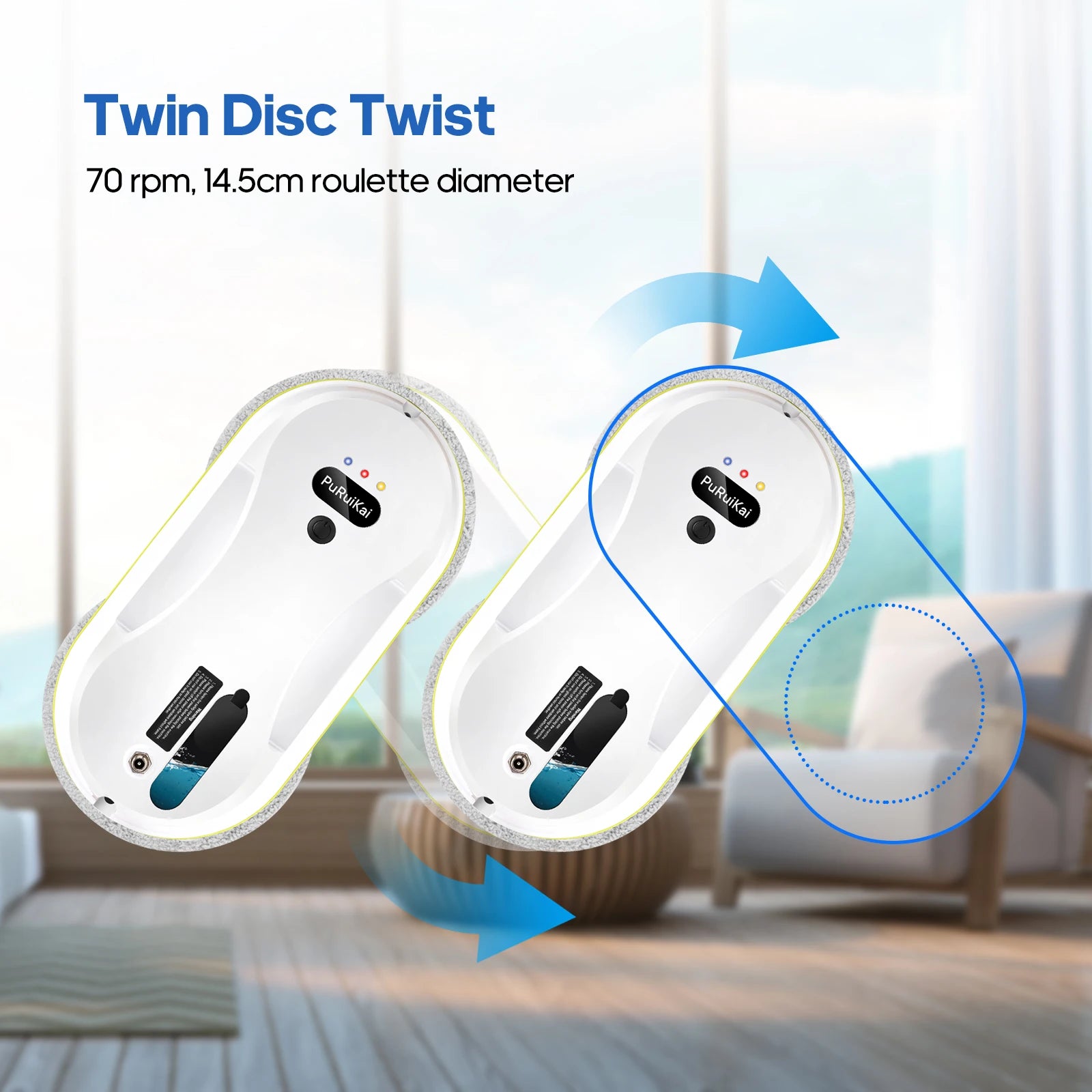 Automatic Window Cleaning Robot with Water Spray