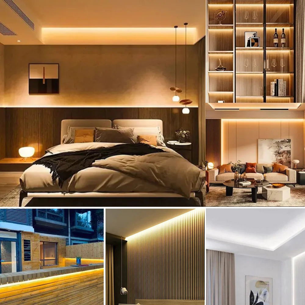 220V COB Waterproof LED Strip Lights