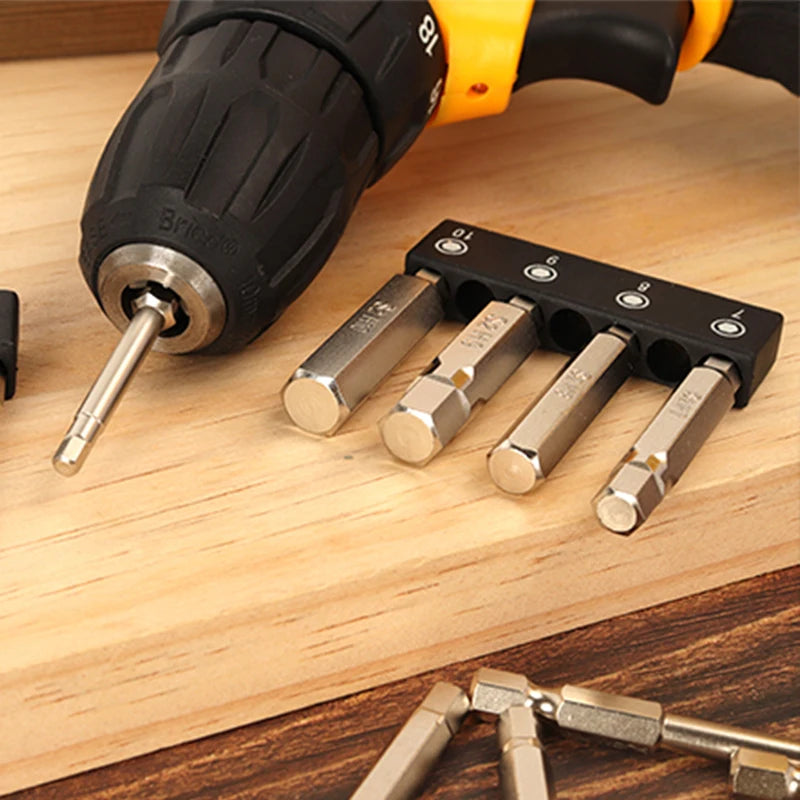 Magnetic Hex Head Allen Wrench Bit Set – Metric & SAE