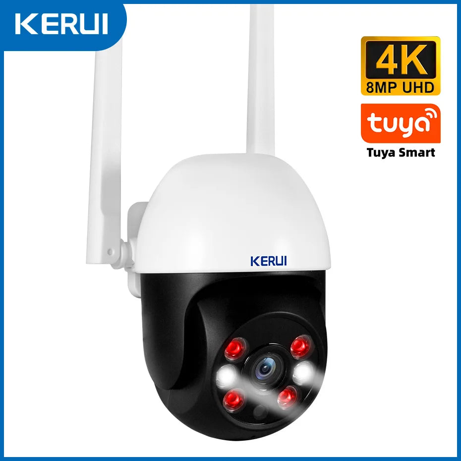 KERUI 10MP 5K Dual-Lens PTZ WiFi Security Camera