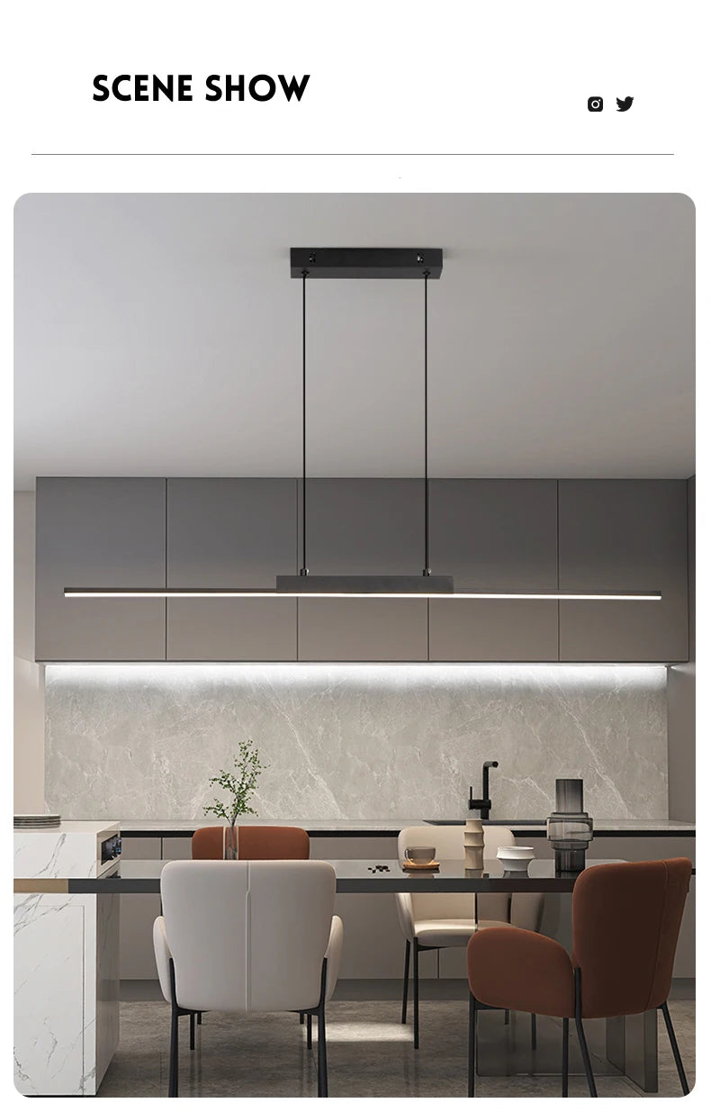 Modern Pendant Lights for Dining & Kitchen
