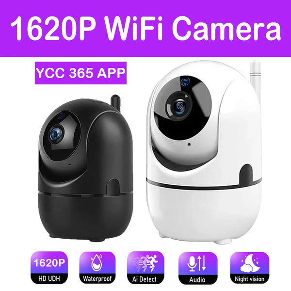 YCC365 Plus 1620P WiFi IP Camera – Smart Auto-Tracking Baby Monitor