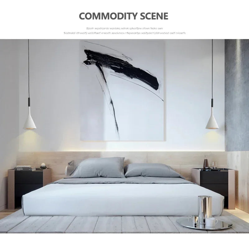 Modern LED Pendant Light E27 for Home