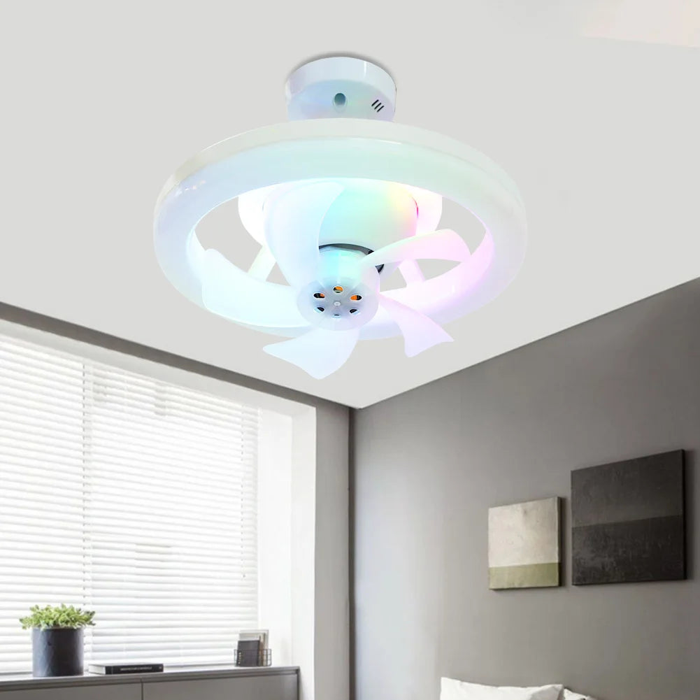LED E27 Ceiling Fan with Light