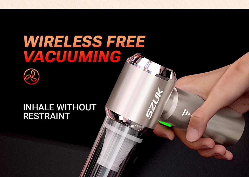 SZUK C012MAX Wireless Handheld Car Vacuum