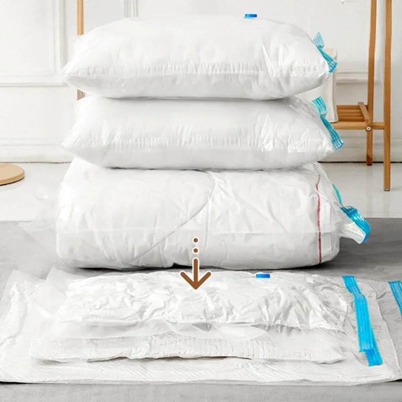 3/5PCS Vacuum Storage Bags for Clothes & Bedding