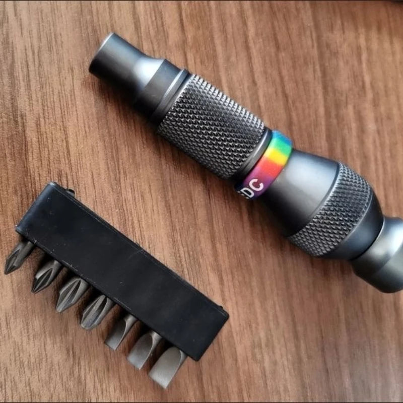 Precision Ratchet Screwdriver Set – Mini EDC Repair Tool