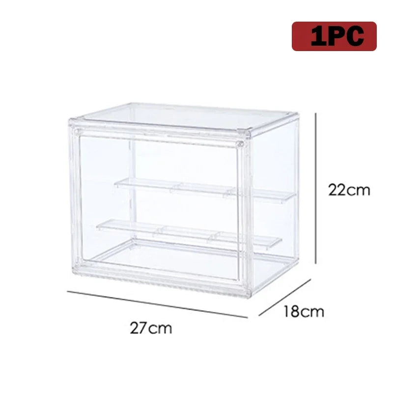 Clear Acrylic Storage Organizer Box – Large Capacity Display Case