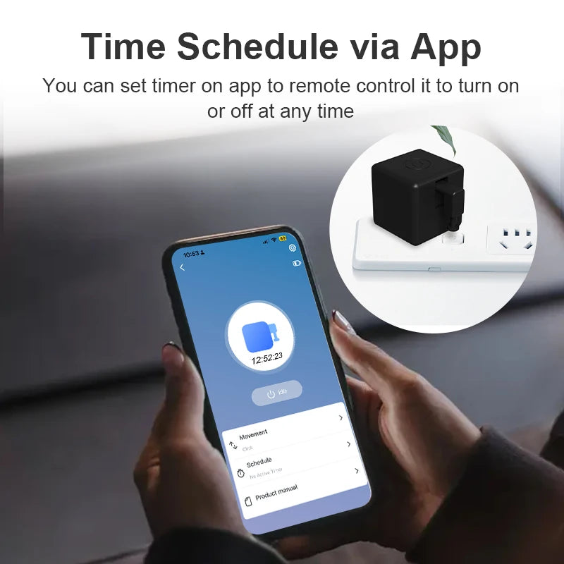 Tuya ZigBee Smart Fingerbot – Button Pusher Robot for Smart Control