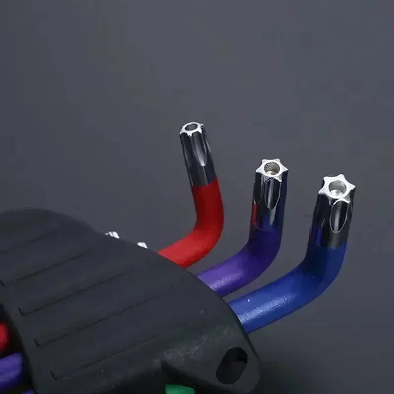 9PCS Long Arm Hex Allen Key Wrench Set (1.5–10mm)