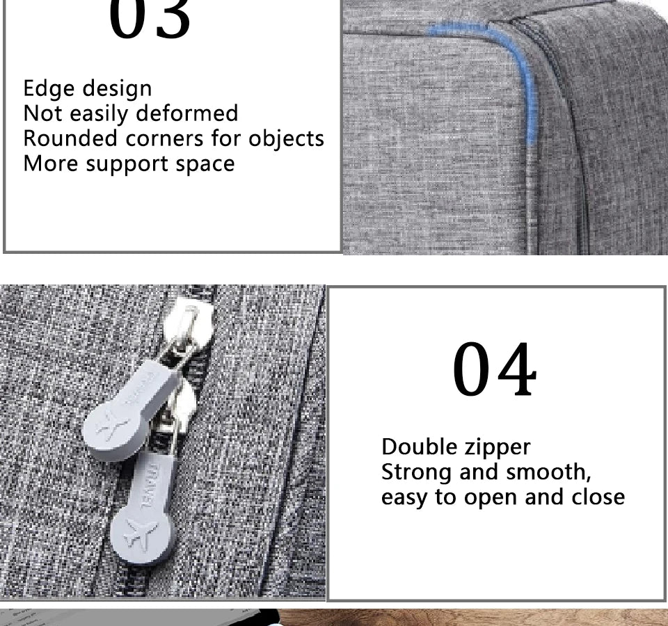 Waterproof Portable Cable Storage Organizer Bag