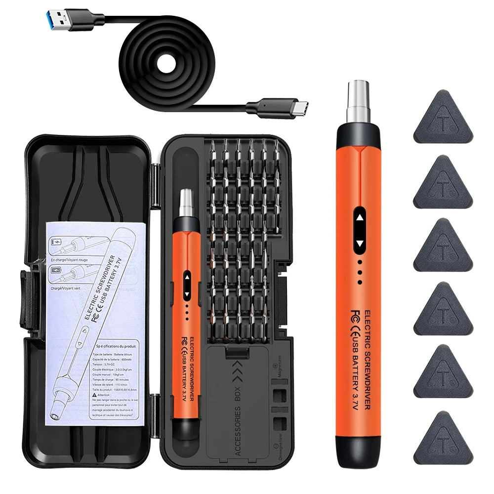 Cordless Electric Precision Screwdriver Set