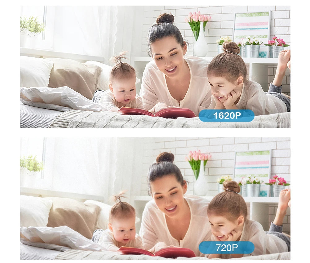 YCC365 Plus 1620P WiFi IP Camera – Smart Auto-Tracking Baby Monitor
