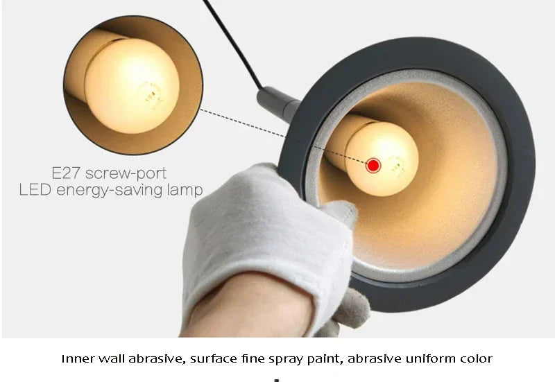 Modern LED Pendant Light E27 for Home