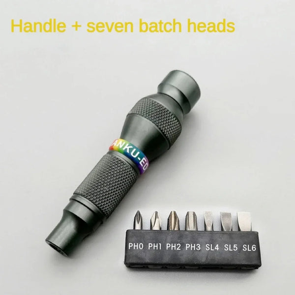 Precision Ratchet Screwdriver Set – Mini EDC Repair Tool