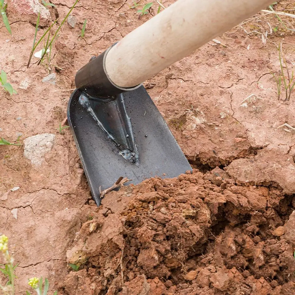 Forged Steel Garden Hoe for Digging & Weeding