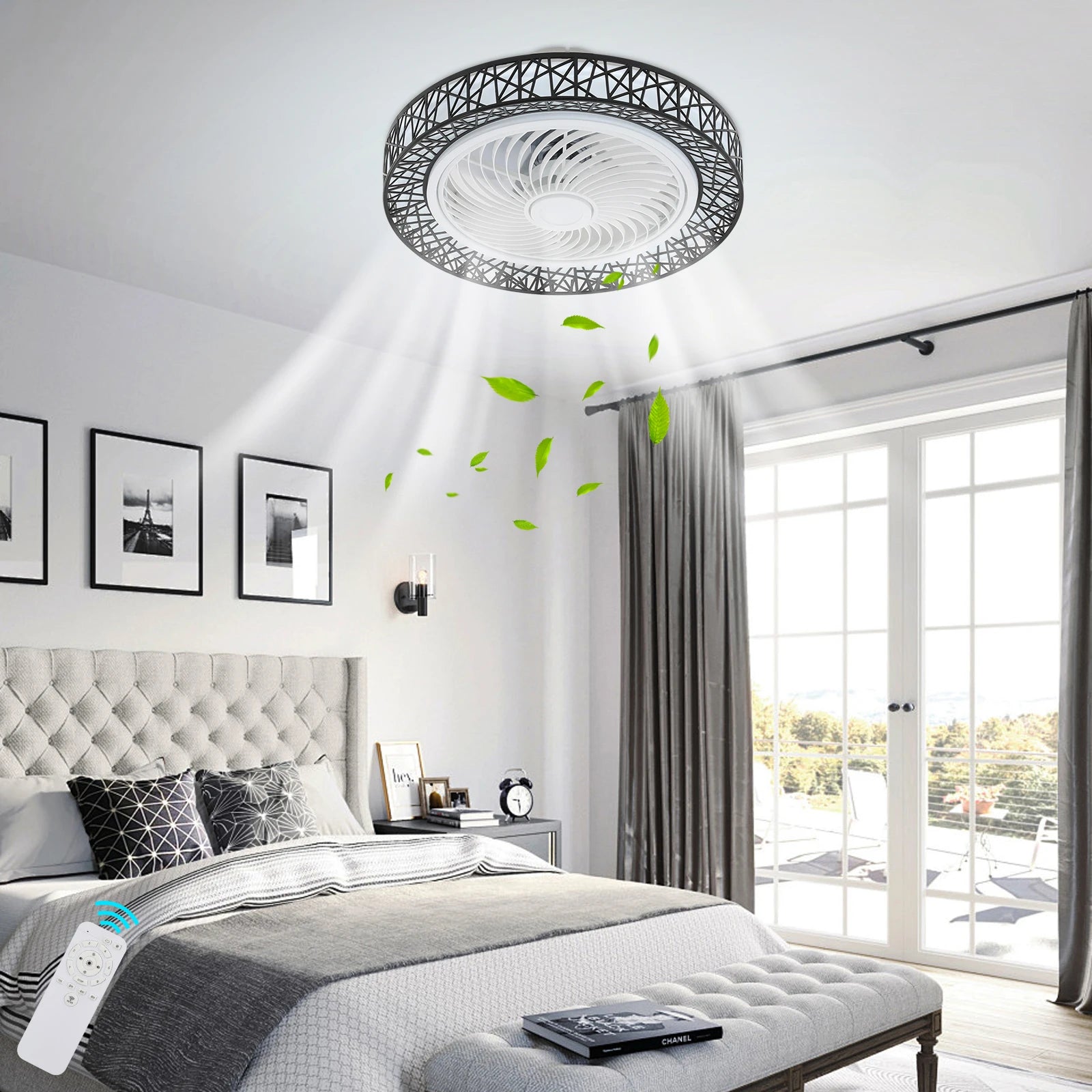 LED Ceiling Fan with Remote