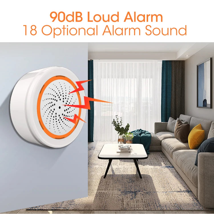 Smart Home Siren Alarm System