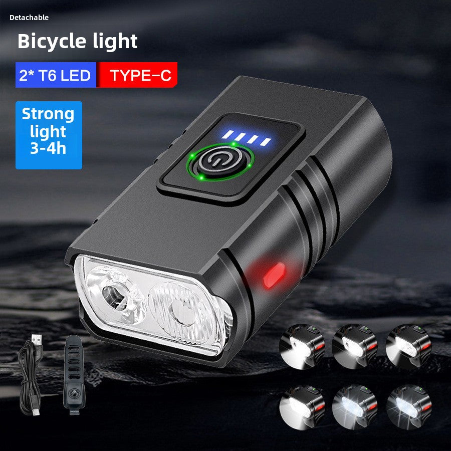 Aluminum Alloy Bicycle Headlight – High-Intensity Bike Light