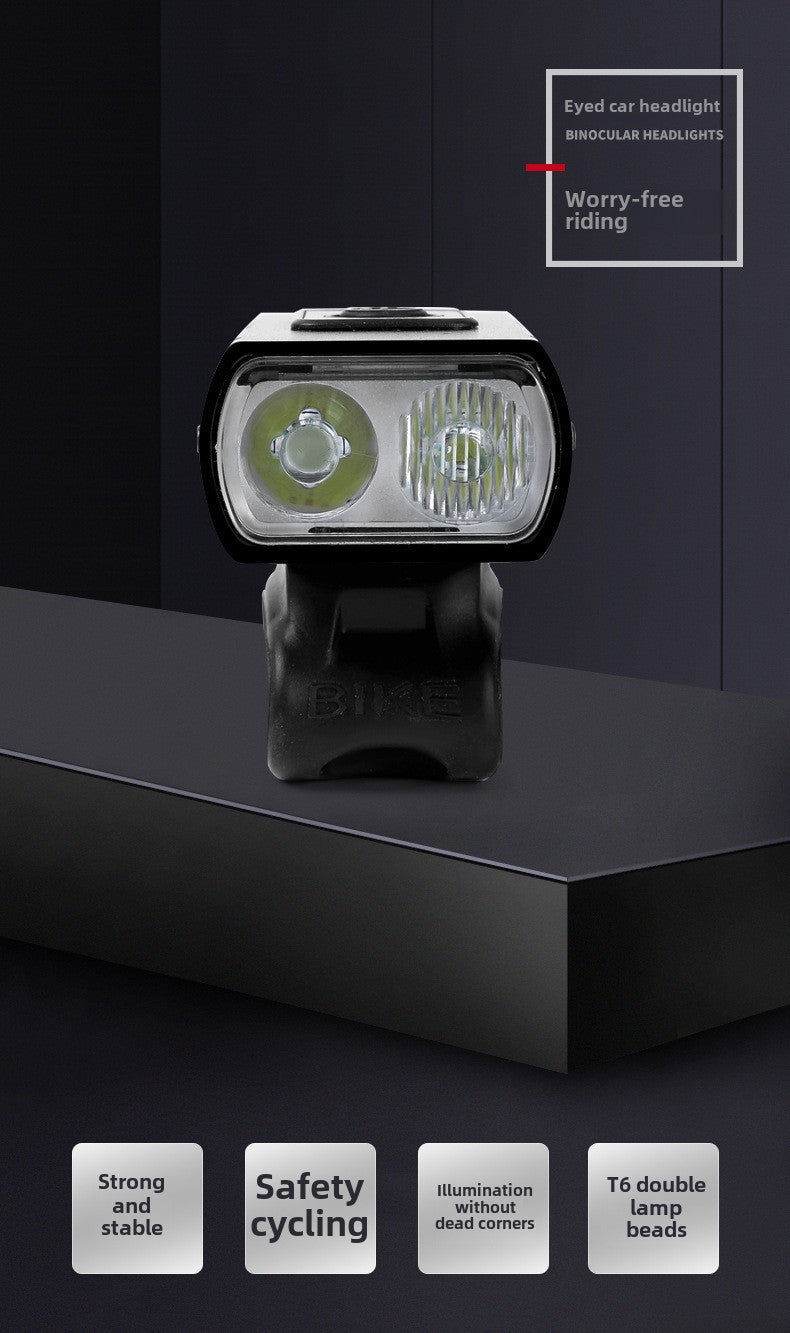 Aluminum Alloy Bicycle Headlight – High-Intensity Bike Light